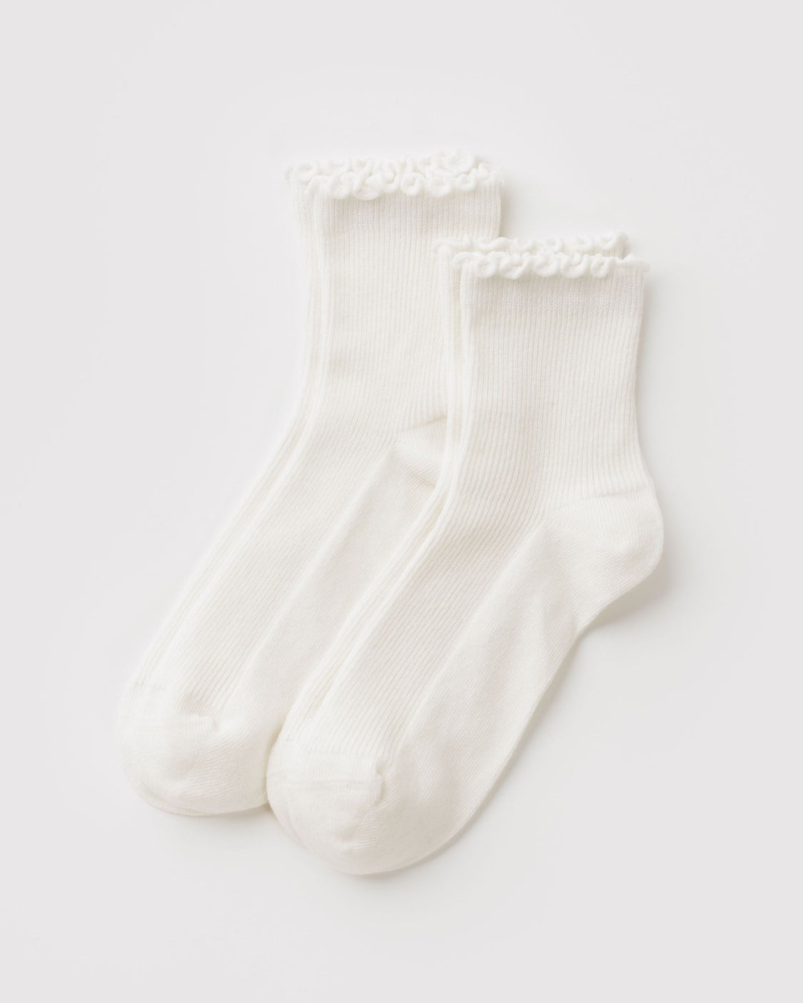 Lettuce Edge Sock Set of 2 X6