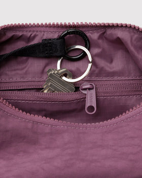 Small Nylon Crescent Bag H0