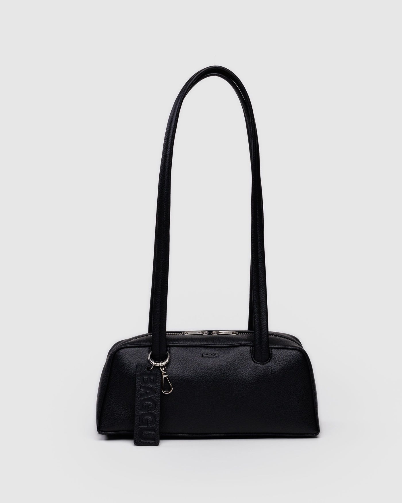 Small Recycled Leather Bowler Bag P4