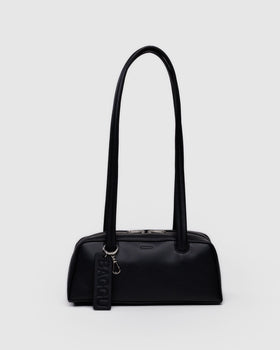 Small Recycled Leather Bowler Bag P4