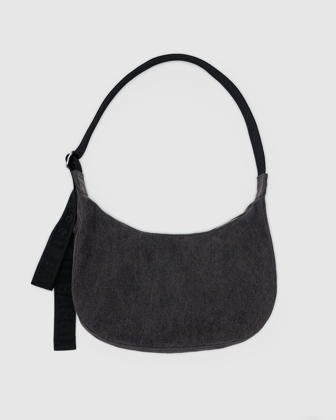 Medium Denim Crescent Bag L8