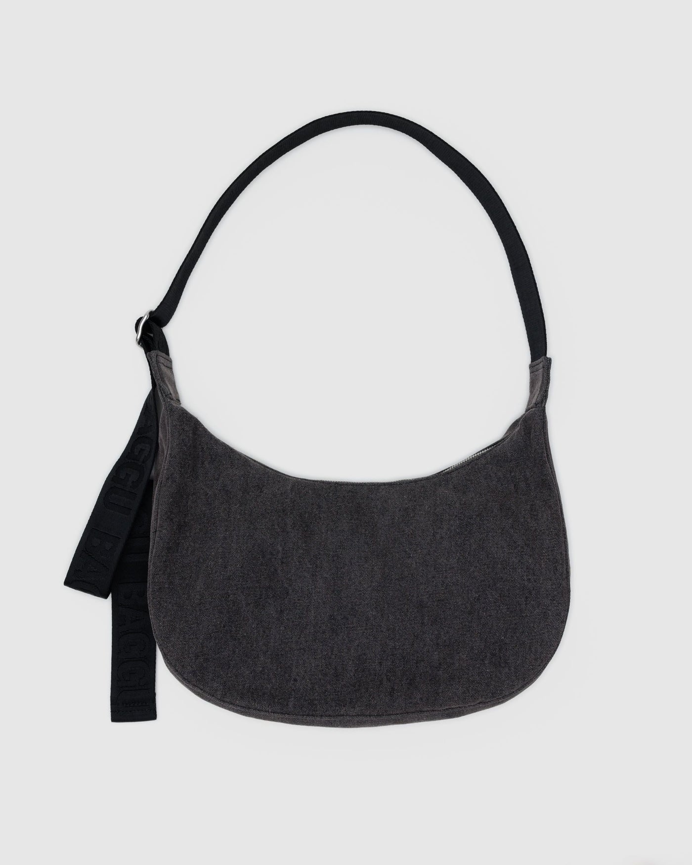 Medium Denim Crescent Bag L8