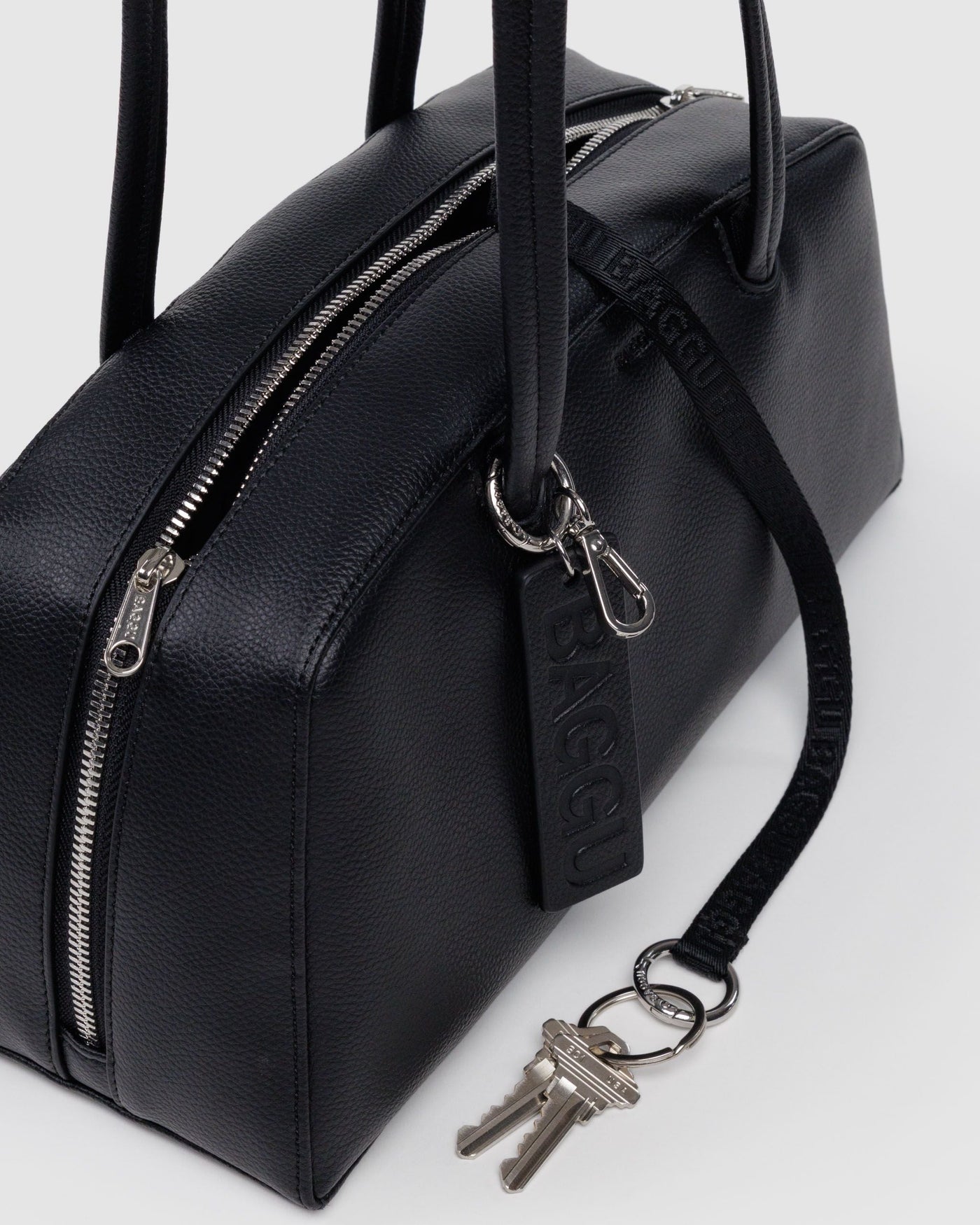 Recycled Leather Bowler Bag Z6