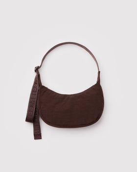Small Nylon Crescent Bag H0