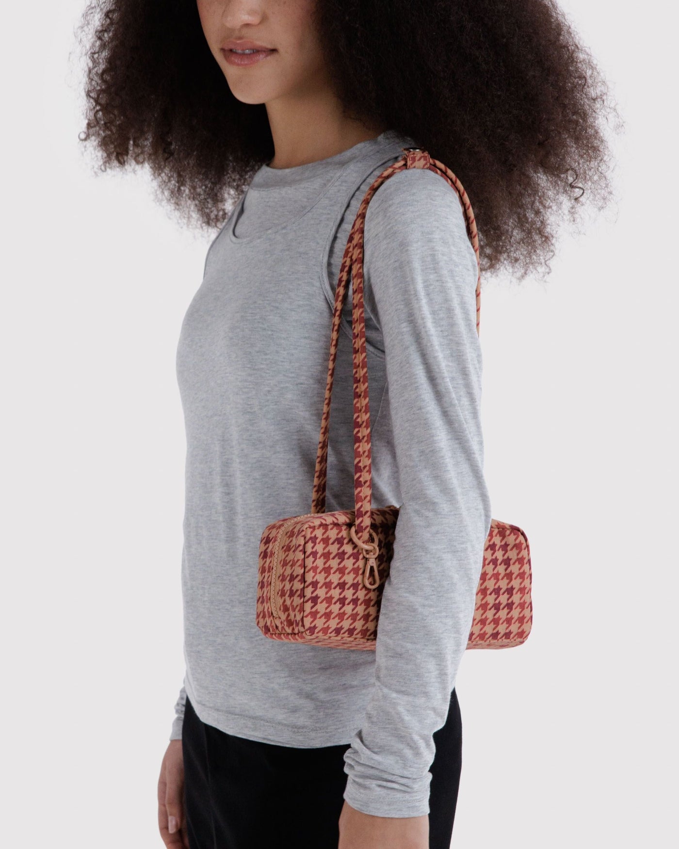 Small Nylon Bowler Bag L0