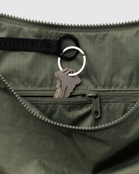 Large Nylon Crescent Bag D7