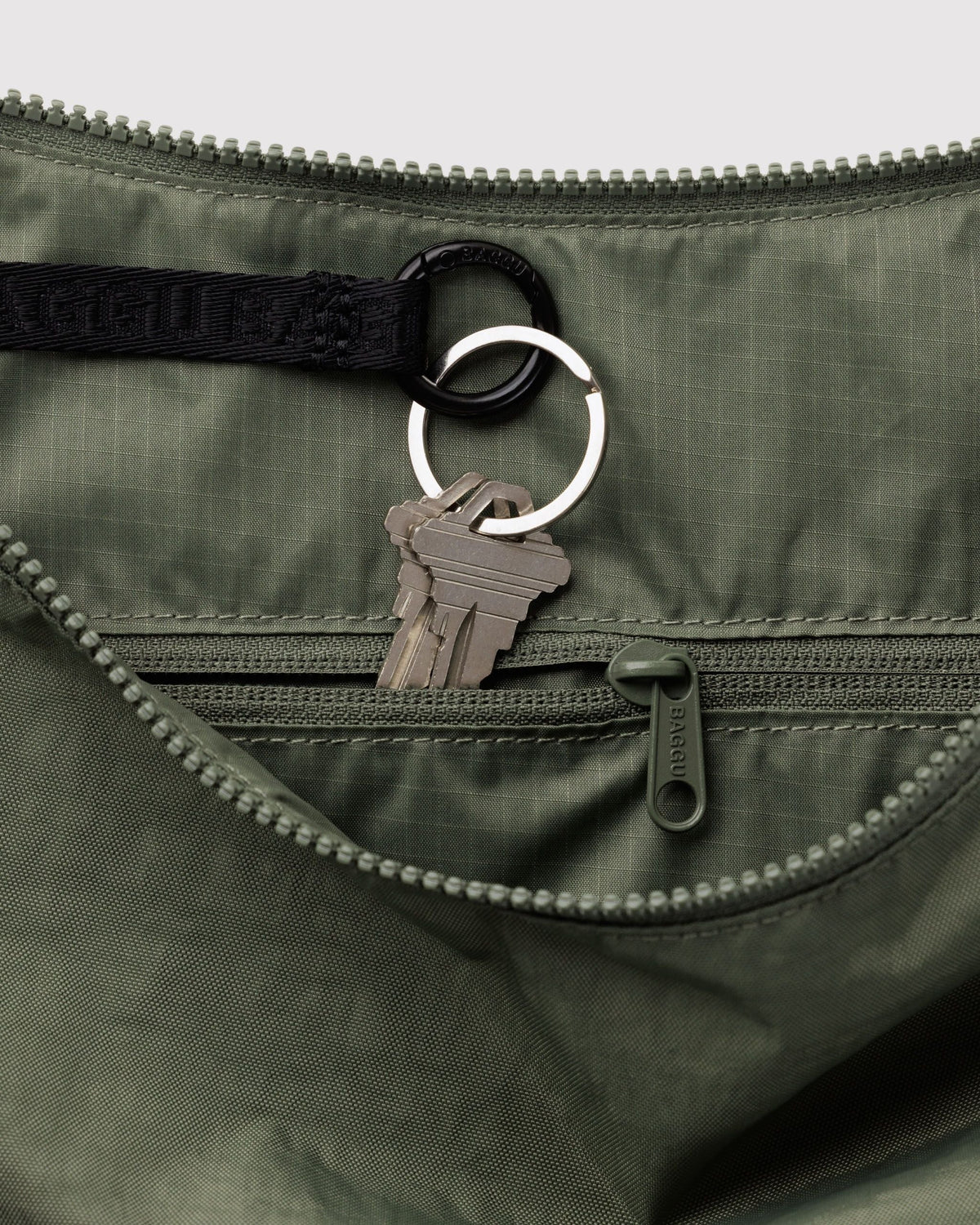 Large Nylon Crescent Bag