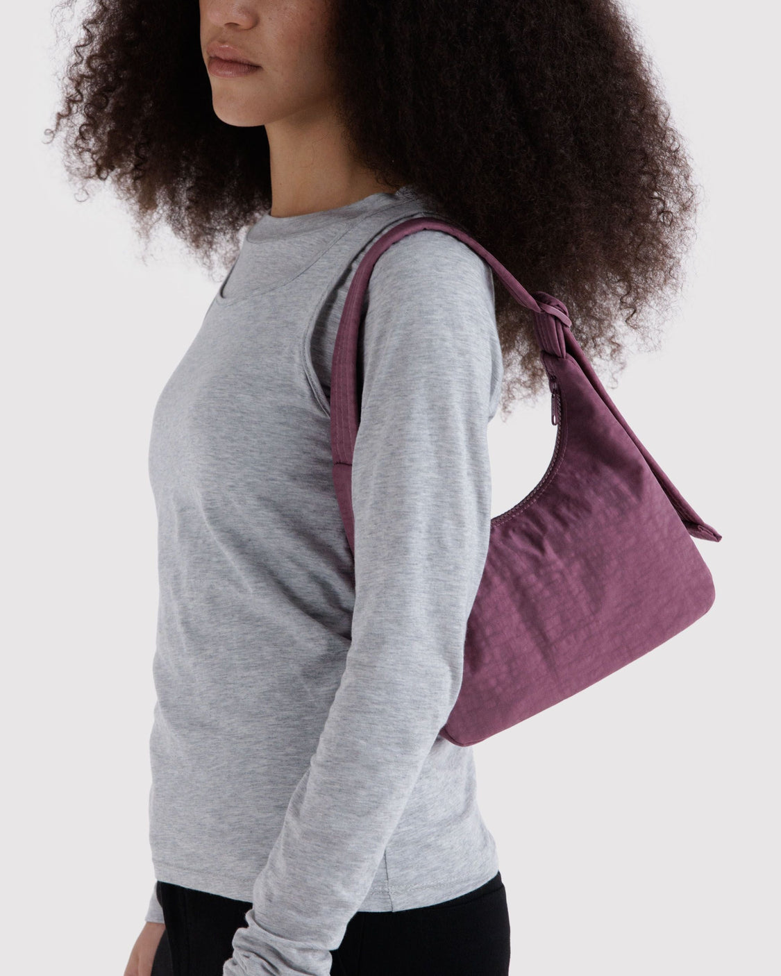 Mini Nylon Shoulder Bag W1