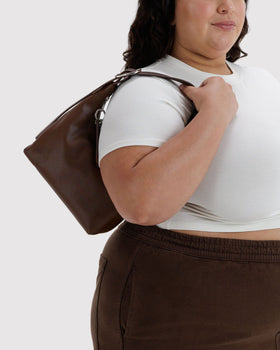 Mini Recycled Leather Shoulder Bag X8