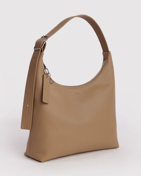 Recycled Leather Shoulder Bag B5