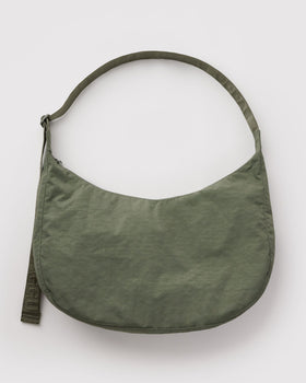 Large Nylon Crescent Bag D7