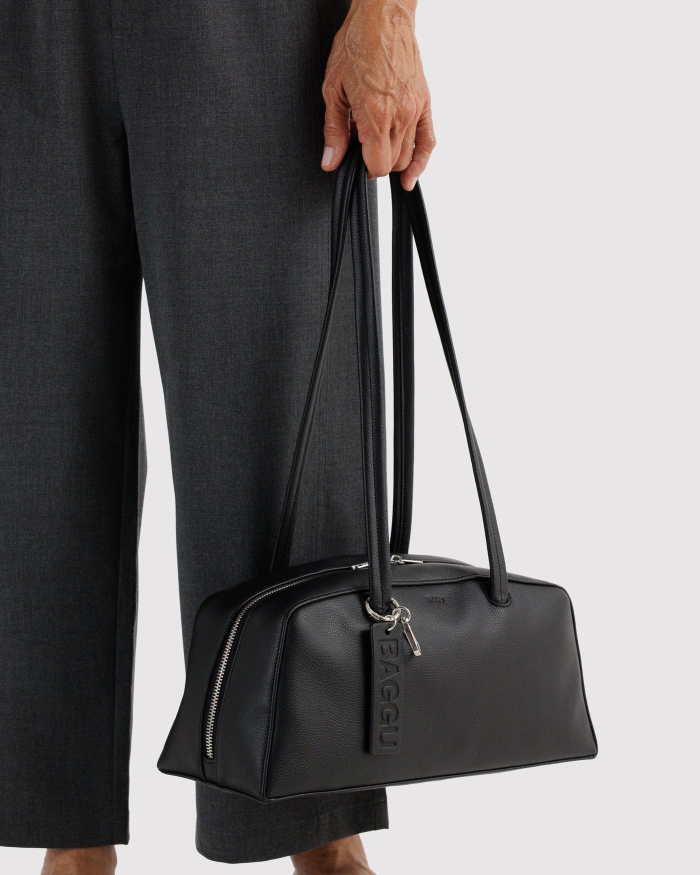 Recycled Leather Bowler Bag Z6