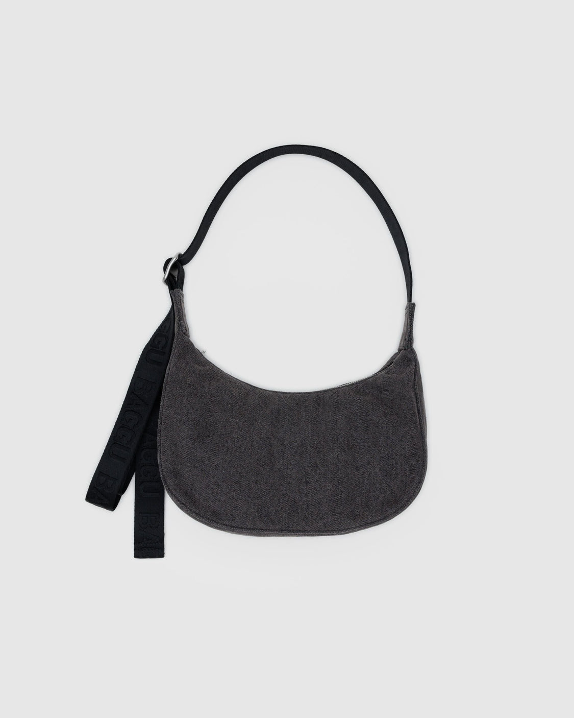 Small Denim Crescent Bag F9