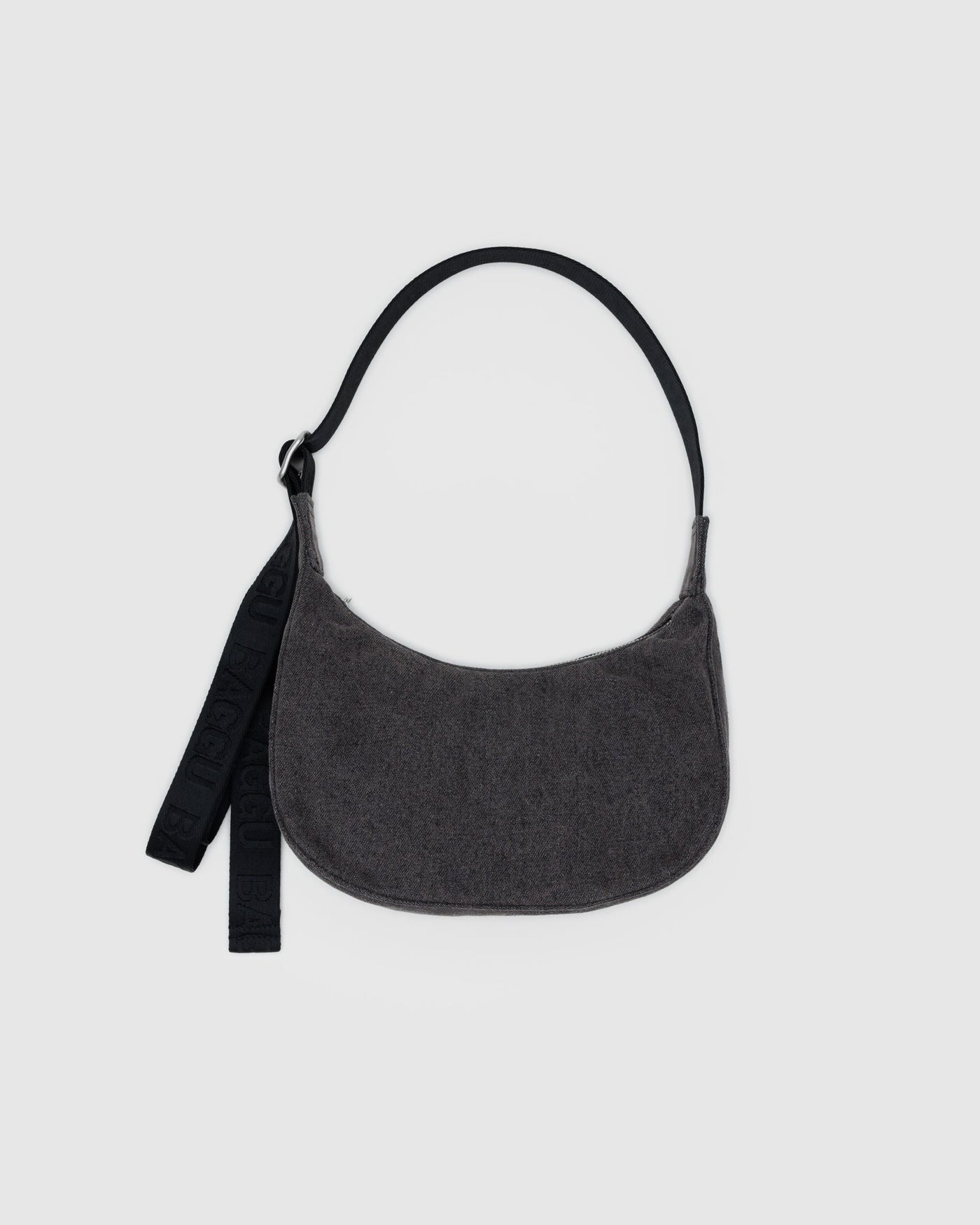 Small Denim Crescent Bag F9