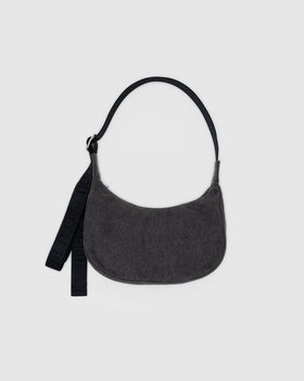 Small Denim Crescent Bag F9