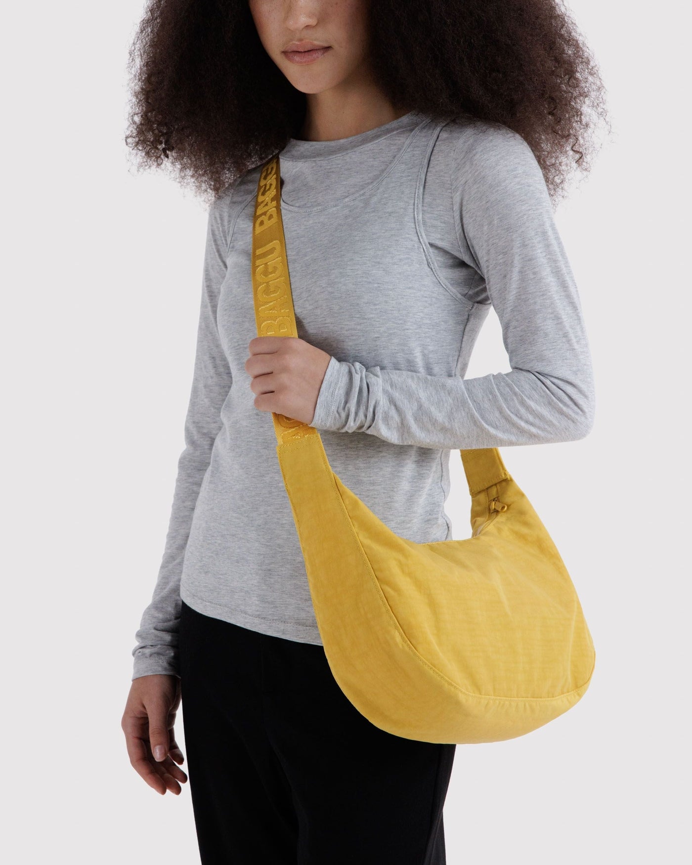 Medium Nylon Crescent Bag P3
