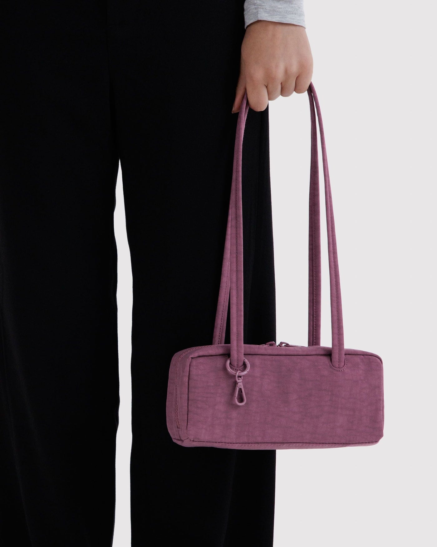Small Nylon Bowler Bag L0