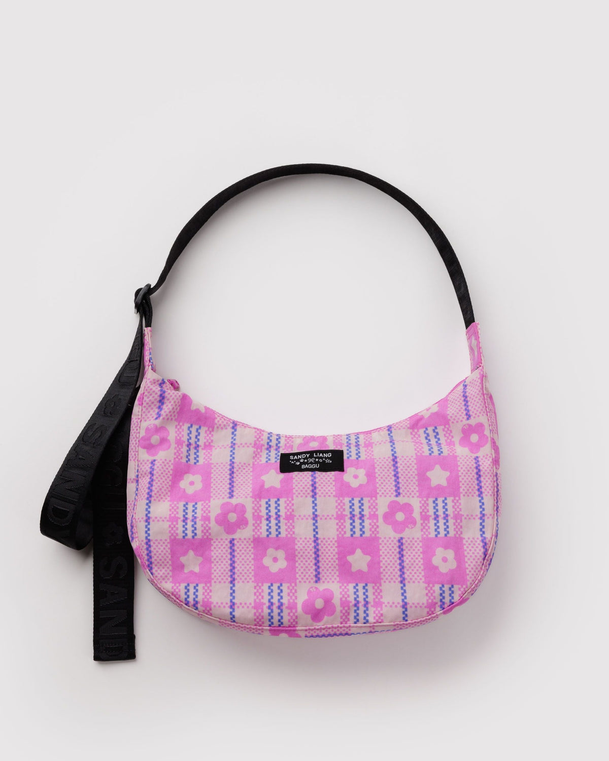 Medium Nylon Crescent Bag