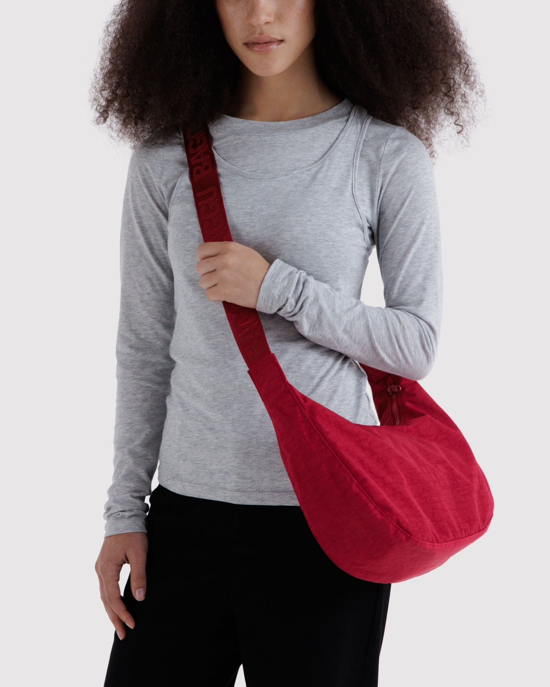 Medium Nylon Crescent Bag P3