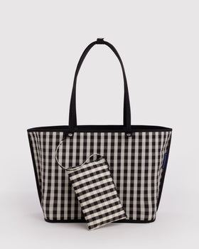 Large Nylon Reversible Tote Q4