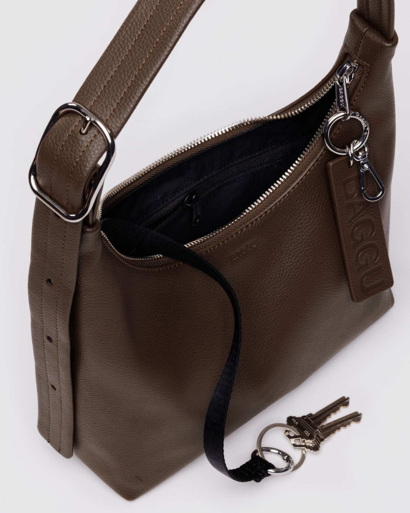 Mini Recycled Leather Shoulder Bag X8