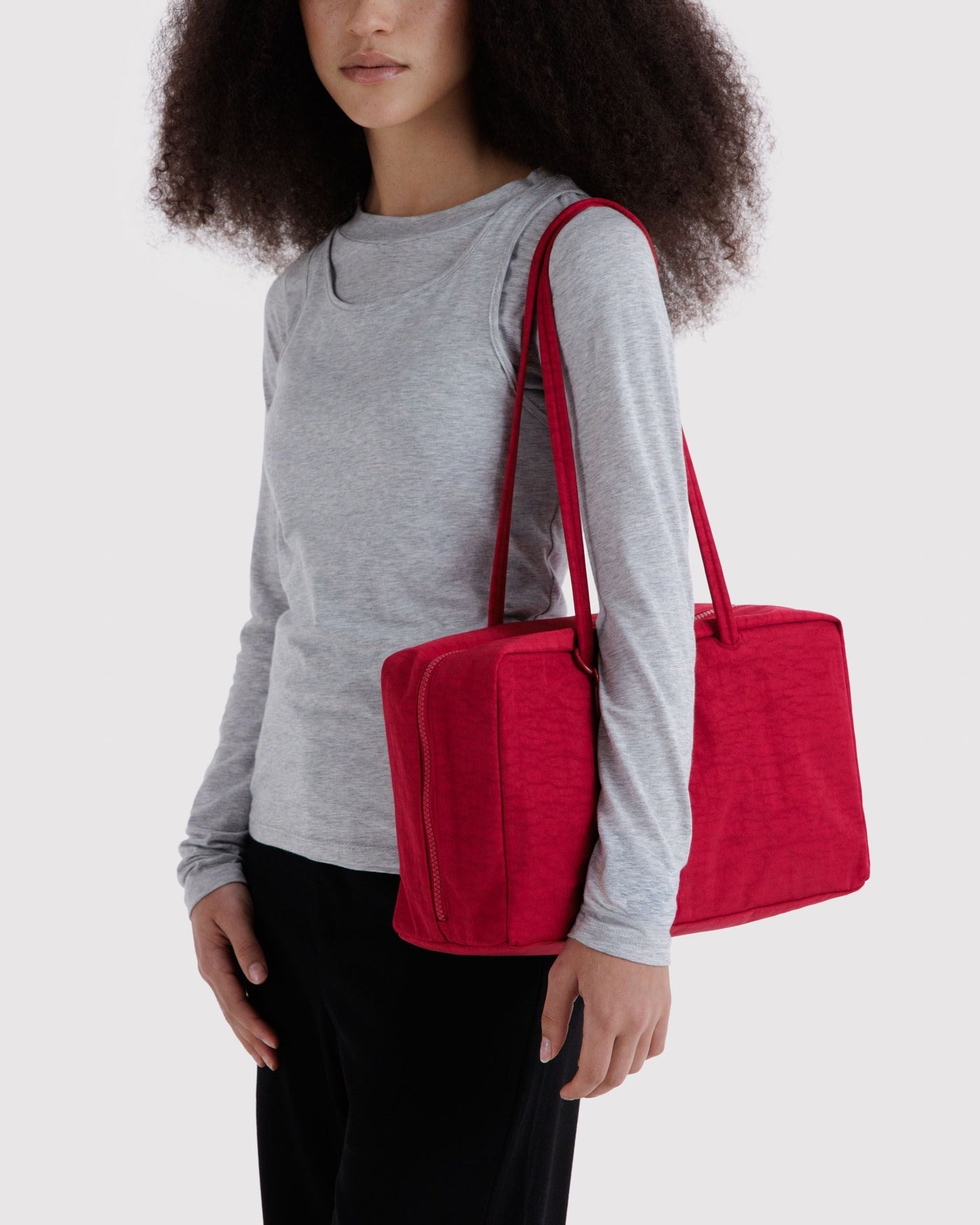 Medium Nylon Bowler Bag D4